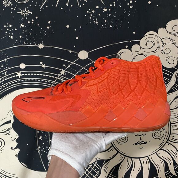 Puma Melo MB.01 Mens Basketball Performance Shoes Size 13 Orange Sports main image 5